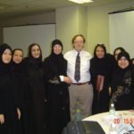 Female professors at King Abdul Aziz University, Saudi Arabia