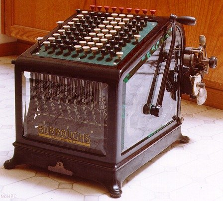 Burroughs Portable Calculator Class 1 Model 9